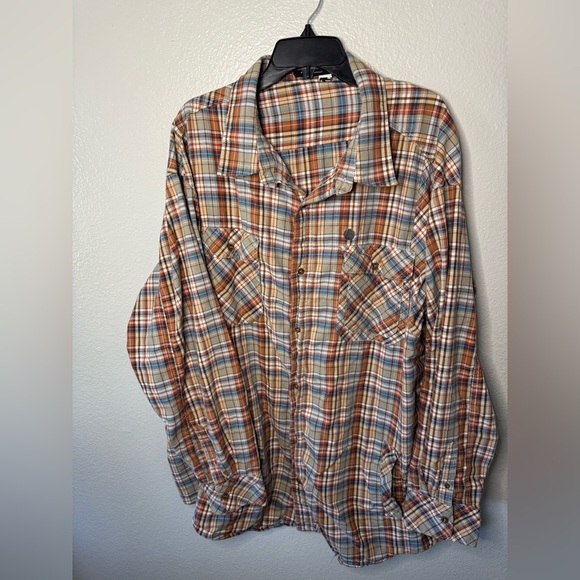 Rocawear Flannel Button Down - Picture 1 of 4